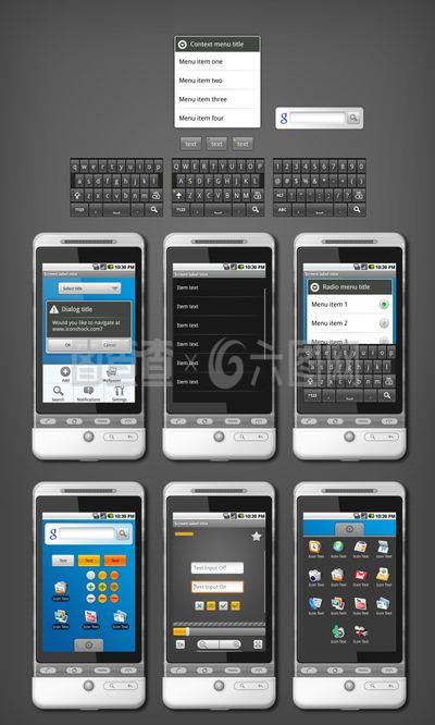 常見(jiàn)手機(jī)界面UI設(shè)計(jì)