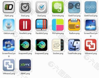 手機應用軟件圖標